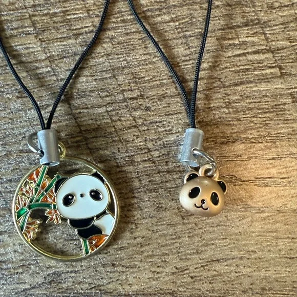 Cute Panda Phone Charms Set - Picture 3 of 3